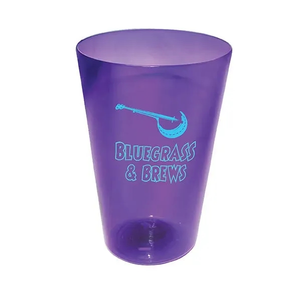 16 oz. Plastic Pint Glass... from ASI 30270 Aakron Line