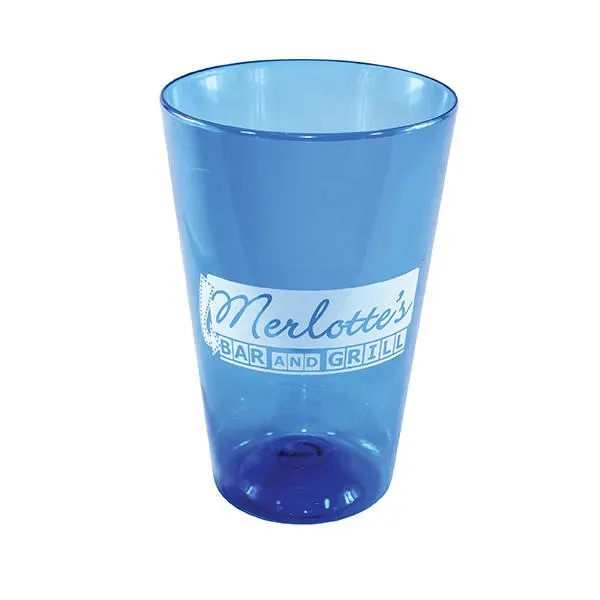 16 oz. Plastic Pint Glass... from ASI 30270 Aakron Line