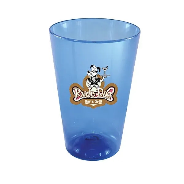 16 oz. Plastic Pint Glass, Full Color Digital... from ASI 30270 Aakron Line