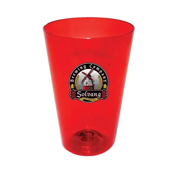 16 oz. Plastic Pint Glass, Full Color Digital... from ASI 30270 Aakron Line