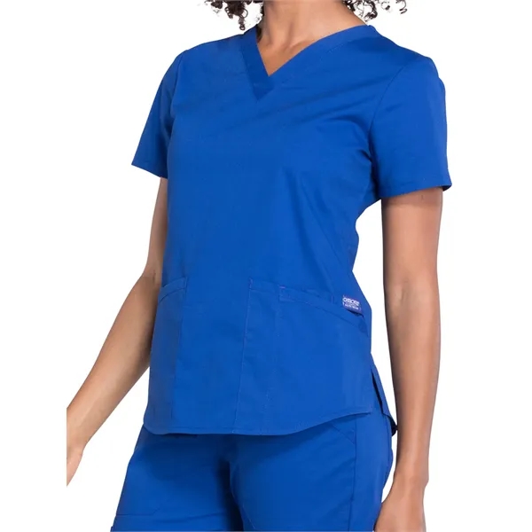 Cherokee - Workwear Professionals - Women's V-Neck Top... from ASI 86018 Scrub Authority
