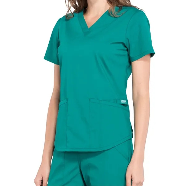 Cherokee - Workwear Professionals - Women's V-Neck Top... from ASI 86018 Scrub Authority