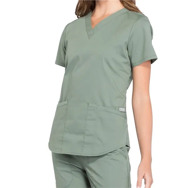 Cherokee - Workwear Professionals - Women's V-Neck Top... from ASI 86018 Scrub Authority