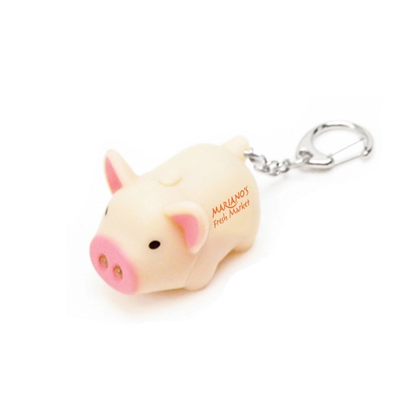 Light Up Pig Keychain... from ASI 31517 Admart Products / Admart Line