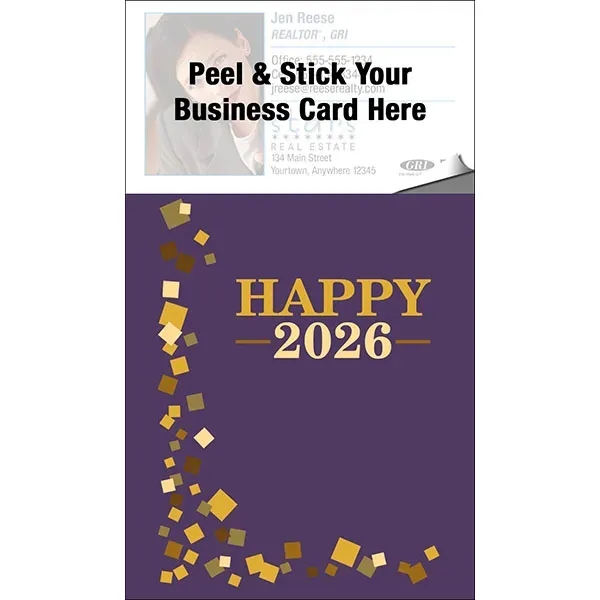12-Month Calendar Magnet Pad - Tear-Off with Blank White Envelopes... from ASI 46719 Corner Lot Marketing Inc / CLMPromotions