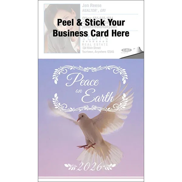 12-Month Calendar Magnet Pad - Tear-Off with Blank White Envelopes... from ASI 46719 Corner Lot Marketing Inc / CLMPromotions