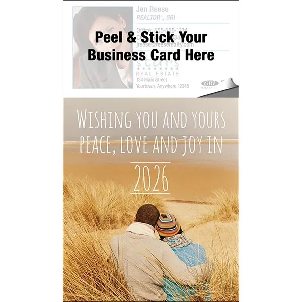 12-Month Calendar Magnet Pad - Tear-Off with Blank White Envelopes... from ASI 46719 Corner Lot Marketing Inc / CLMPromotions