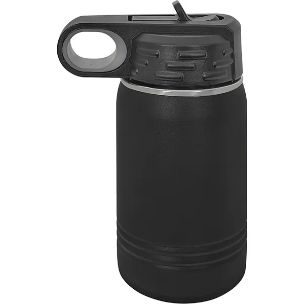 Polar Camel 12oz Stainless Steel Water Bottle. Screw on lid with... from ASI 74601 Calico