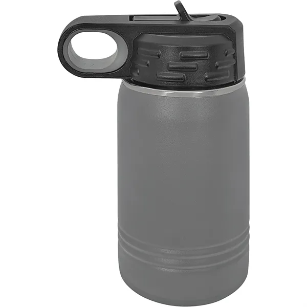Polar Camel 12oz Stainless Steel Water Bottle. Screw on lid with... from ASI 74601 Calico