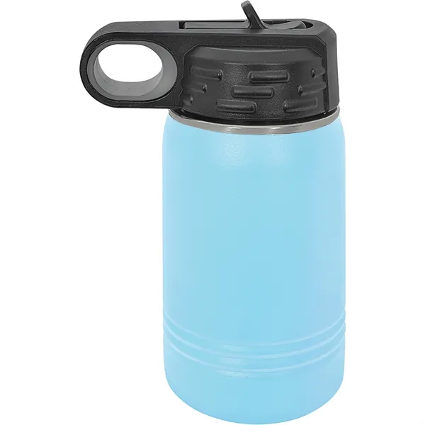 Polar Camel 12oz Stainless Steel Water Bottle. Screw on lid with... from ASI 74601 Calico
