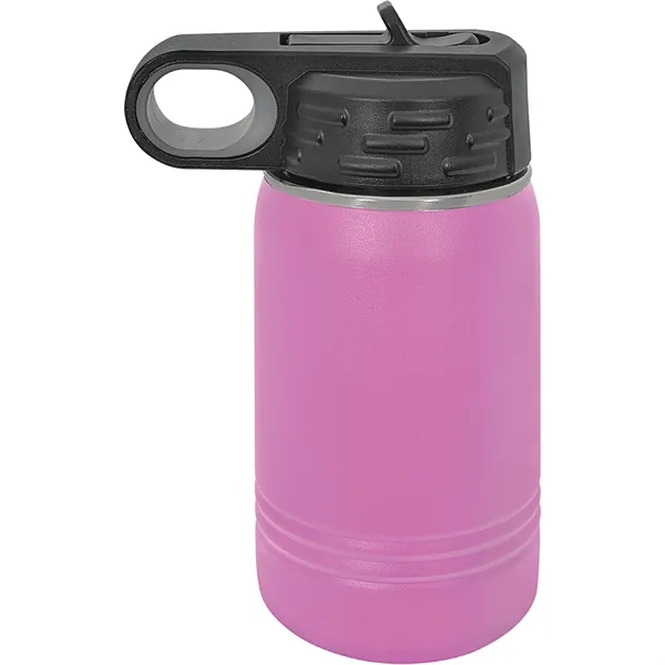 Polar Camel 12oz Stainless Steel Water Bottle. Screw on lid with... from ASI 74601 Calico