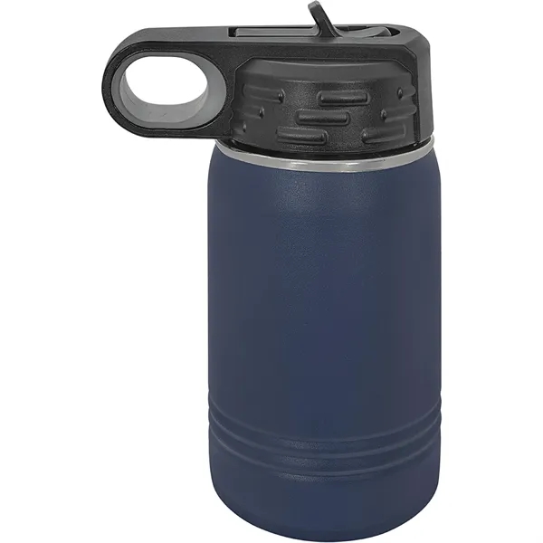 Polar Camel 12oz Stainless Steel Water Bottle. Screw on lid with... from ASI 74601 Calico