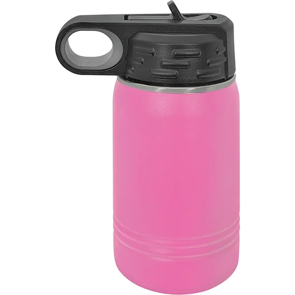 Polar Camel 12oz Stainless Steel Water Bottle. Screw on lid with... from ASI 74601 Calico