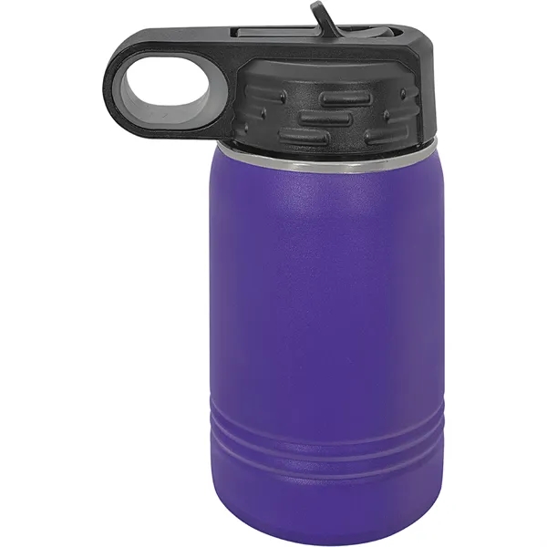 Polar Camel 12oz Stainless Steel Water Bottle. Screw on lid with... from ASI 74601 Calico