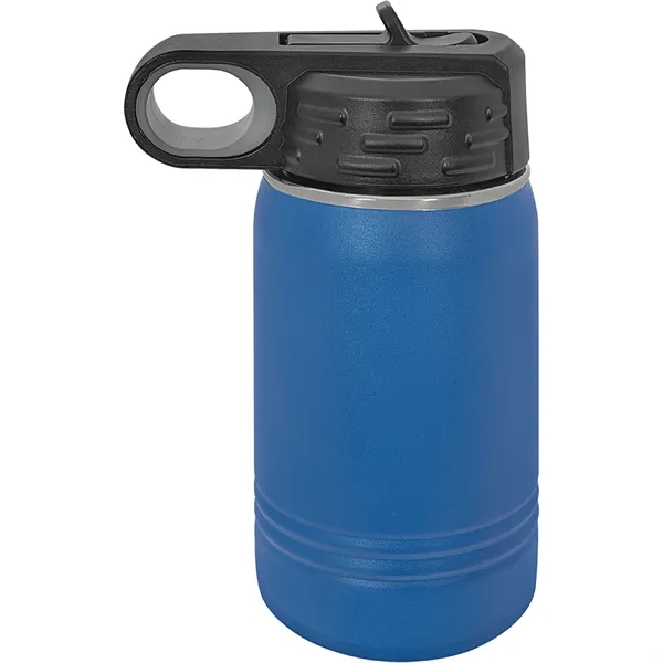 Polar Camel 12oz Stainless Steel Water Bottle. Screw on lid with... from ASI 74601 Calico