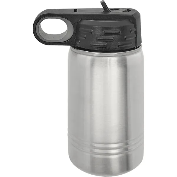 Polar Camel 12oz Stainless Steel Water Bottle. Screw on lid with... from ASI 74601 Calico
