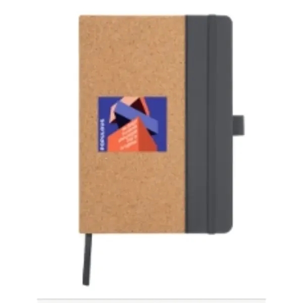 Hickory Cork & Recycled PU Notebook.... from ASI 88060 Snugz/USA Inc