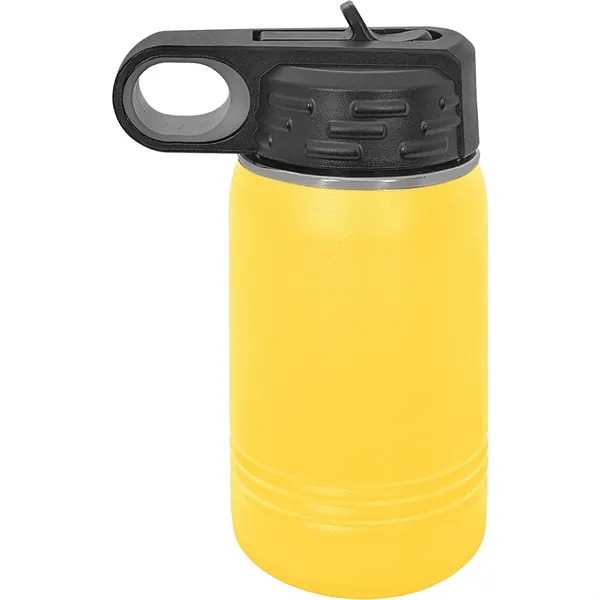 Polar Camel 12oz Stainless Steel Water Bottle. Screw on lid with... from ASI 74601 Calico