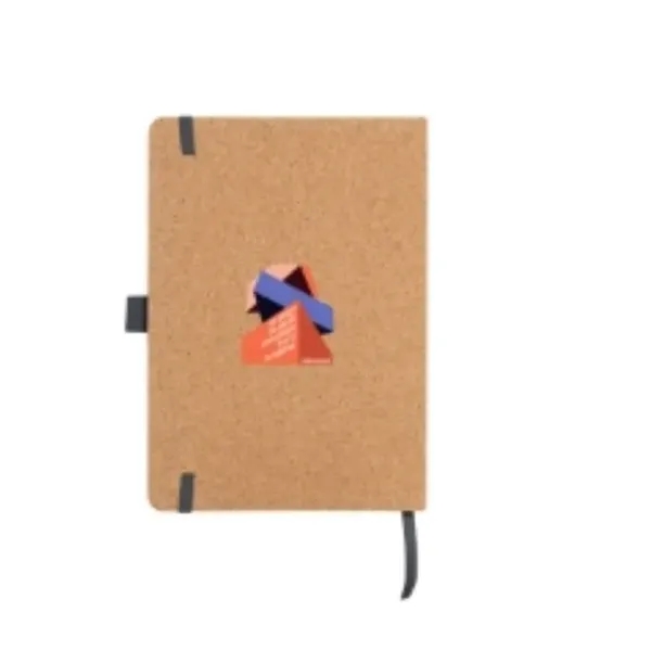 Hickory Cork & Recycled PU Notebook.... from ASI 88060 Snugz/USA Inc
