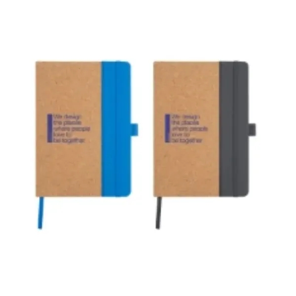 Hickory Cork & Recycled PU Notebook.... from ASI 88060 Snugz/USA Inc
