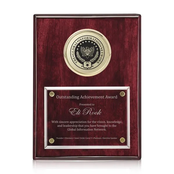 High-gloss Piano Finish Plaque... from ASI 84592 St Regis Group / St Regis