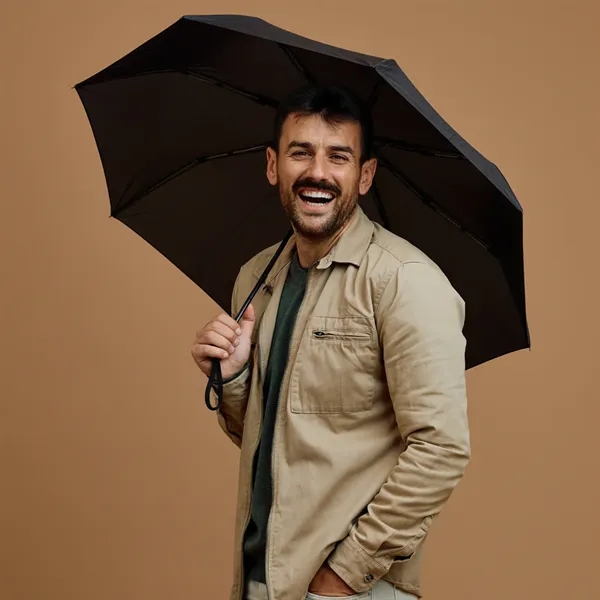 This umbrella features a 44" arc and auto-open convenience, then folding... from ASI 76730 Peerless Umbrella Co Inc