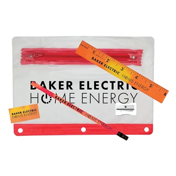 Clear Translucent Mood™ School Kit... from ASI 30270 Aakron Line