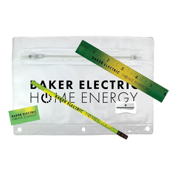 Clear Translucent Mood™ School Kit... from ASI 30270 Aakron Line