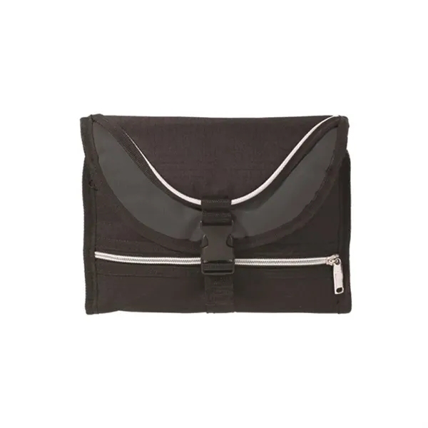 Toiletry bag with zippered mesh pocket, 600 denier polyester.... from ASI 84592 St Regis Group