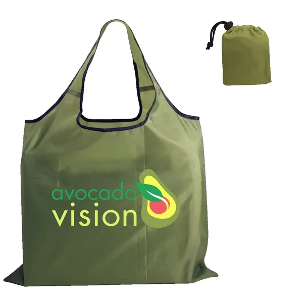 RPET Fold-Away Carryall, Full Color Digital... from ASI 30270 Aakron Line