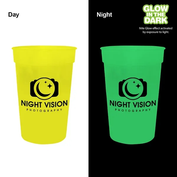 17 oz. Nite Glow Stadium Cup... from ASI 30270 Aakron Line