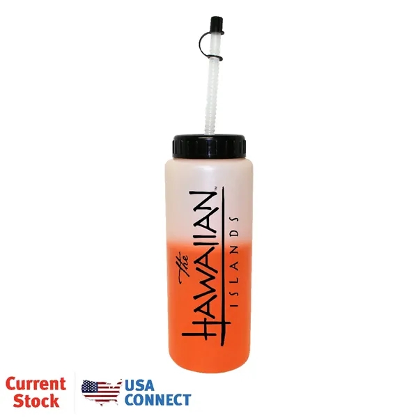 Mood™ 32 oz. Sports Bottle with Flexible Straw... from ASI 30270 Aakron Line