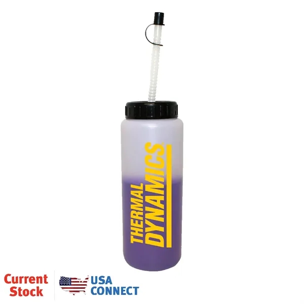 Mood™ 32 oz. Sports Bottle with Flexible Straw... from ASI 30270 Aakron Line