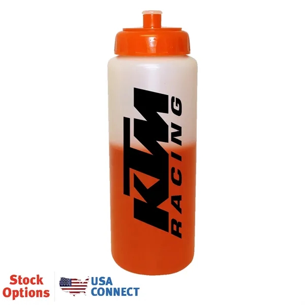 Mood™ 32 oz. Sports Bottle with Push 'n Pull Cap... from ASI 30270 Aakron Line