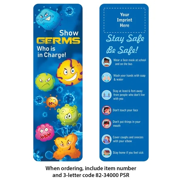 Bookmark, Full Color Digital (2 Side Custom Imprint)... from ASI 30270 Aakron Line