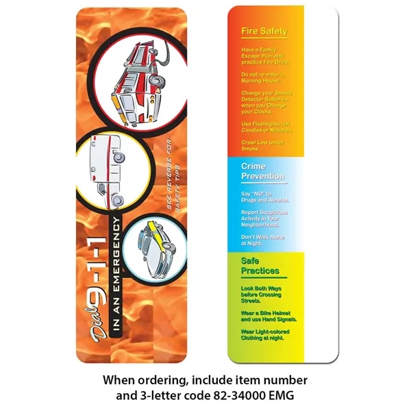 Bookmark, Full Color Digital (2 Side Custom Imprint)... from ASI 30270 Aakron Line