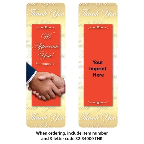 Bookmark, Full Color Digital (2 Side Custom Imprint)... from ASI 30270 Aakron Line