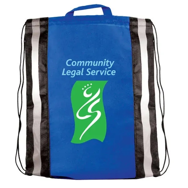 NW Reflective Drawstring Backpack, Full Color Digital... from ASI 30270 Aakron Line