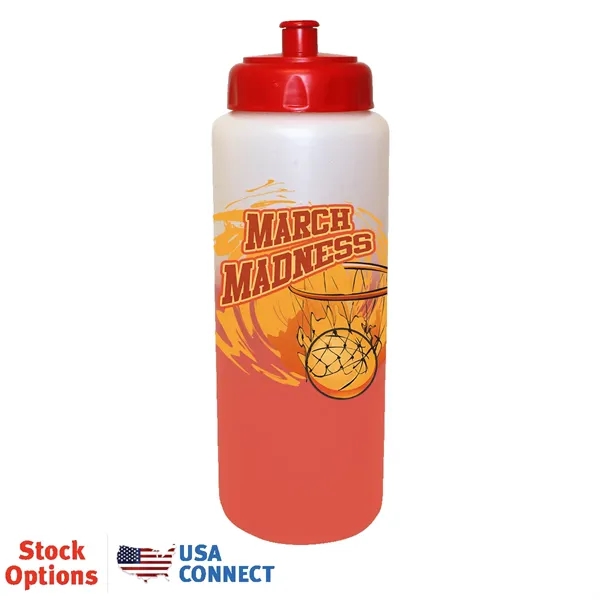 Mood™ 32 oz. Sports Bottle With Push 'n Pull Cap, Full... from ASI 30270 Aakron Line