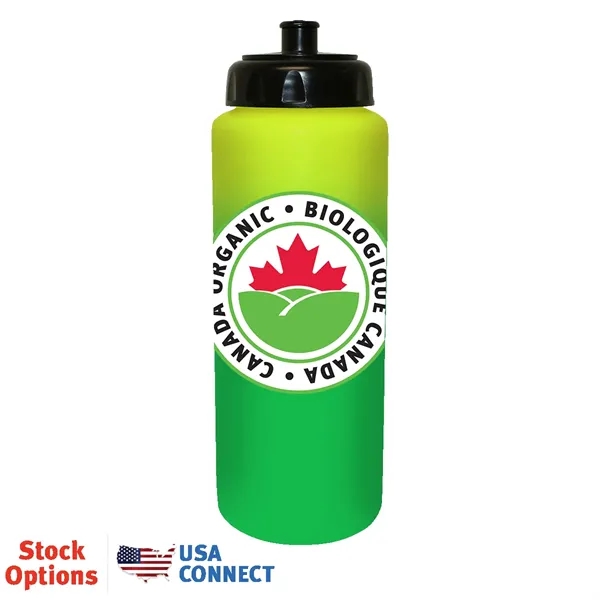 Mood™ 32 oz. Sports Bottle With Push 'n Pull Cap, Full... from ASI 30270 Aakron Line