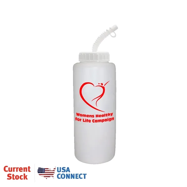 32 oz Grip Bottle with Flexible Straw Updated 123... from ASI 30270 Aakron Line