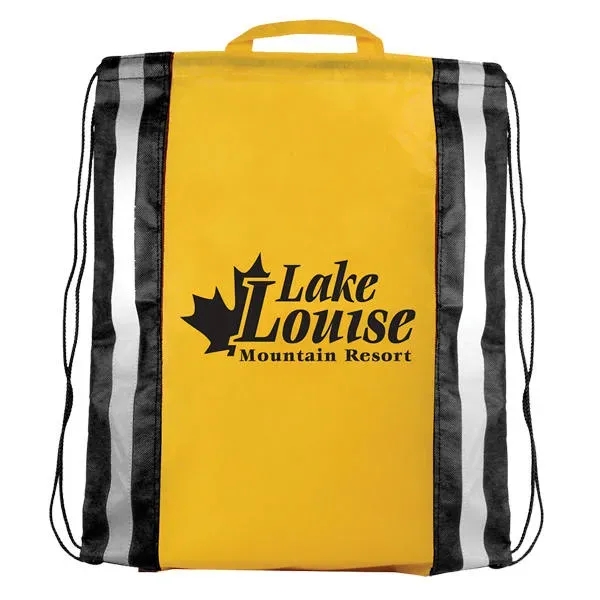 NW Reflective Drawstring Backpack... from ASI 30270 Aakron Line