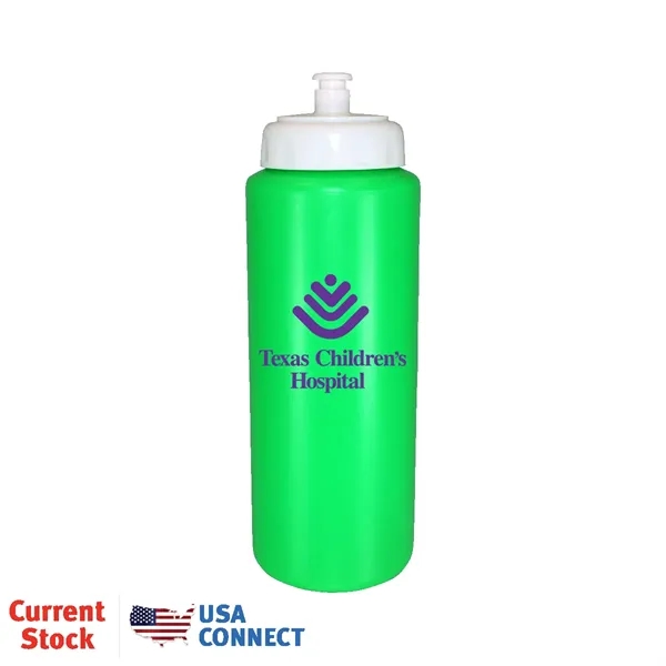 32 oz. Sports Bottle with Push 'n Pull Cap... from ASI 30270 Aakron Line
