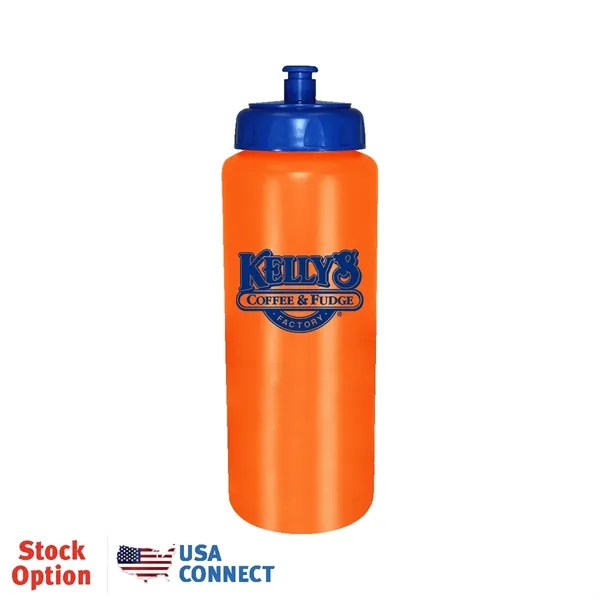 32 oz. Sports Bottle with Push 'n Pull Cap... from ASI 30270 Aakron Line