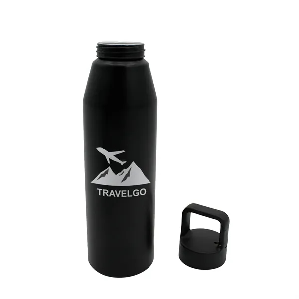 25 oz. Recycled Aluminum Bottle with Carabiner Lid... from ASI 30270 Aakron Line