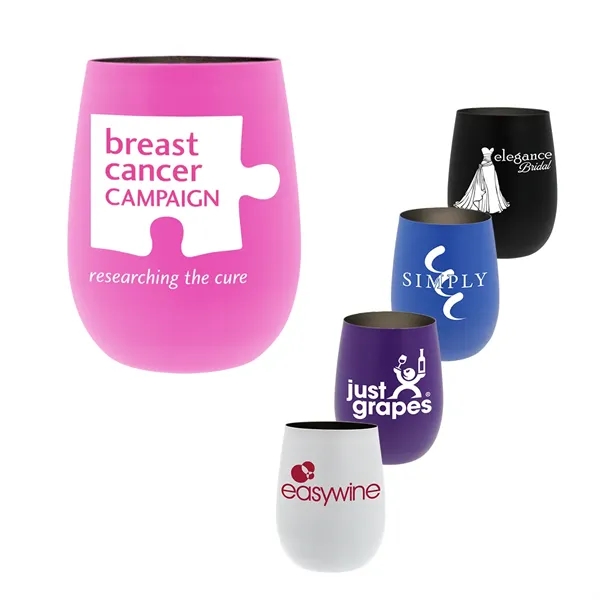 12 oz. Recycled Stainless Wine Glass... from ASI 30270 Aakron Line