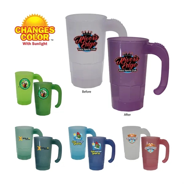 Sun Fun 20 oz. Stackable Beer Stein... from ASI 30270 Aakron Line