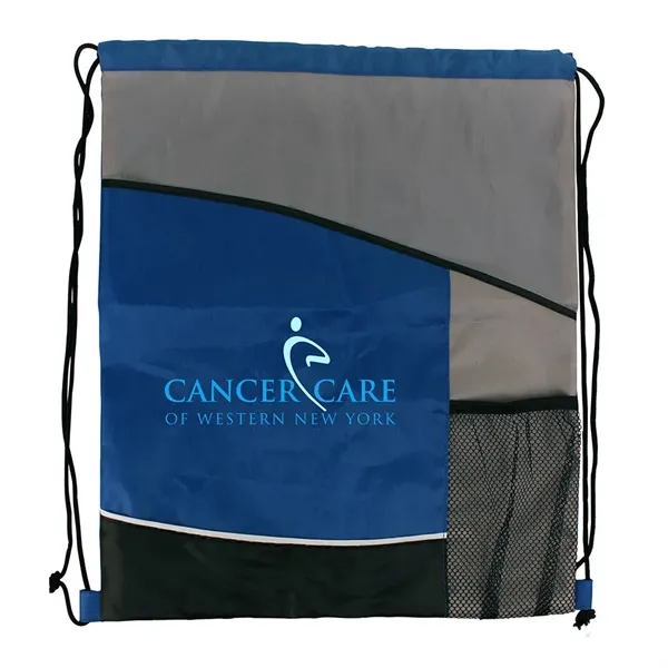 Varsity Drawstring Backpack, Full Color Digital... from ASI 30270 Aakron Line