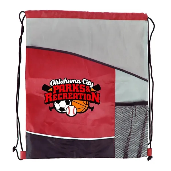 Varsity Drawstring Backpack, Full Color Digital... from ASI 30270 Aakron Line