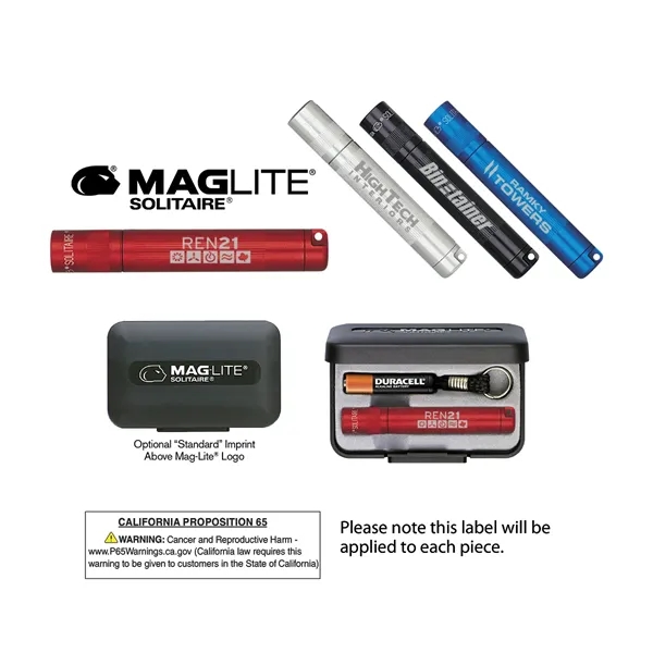 K3A MAGLITE® Solitaire 1AAA, Laser Engraved... from ASI 30270 Aakron Line